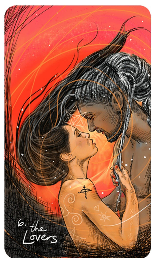 Los Enamorados — Tarot Vidente de Luz