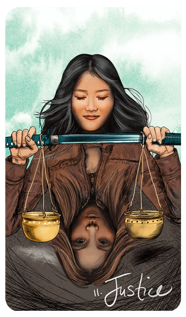 Justice — Light Seer's Tarot