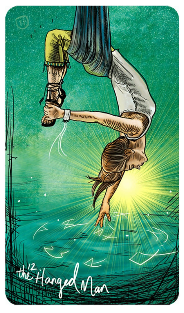 The Hanged Man — Light Seer's Tarot
