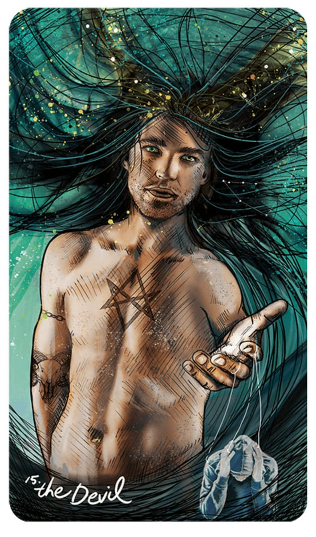 El Diablo — Tarot Vidente de Luz