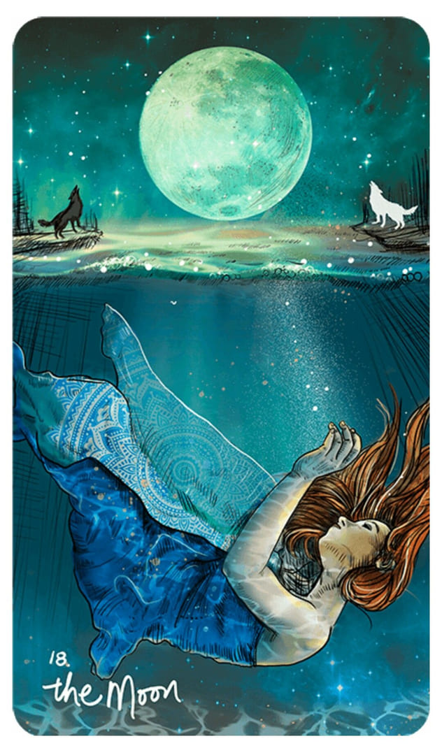 The Moon — Light Seer's Tarot