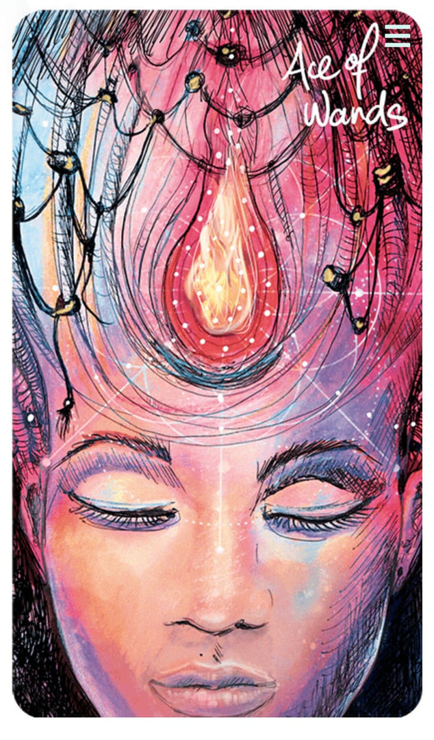Ace of Wands — Light Seer's Tarot
