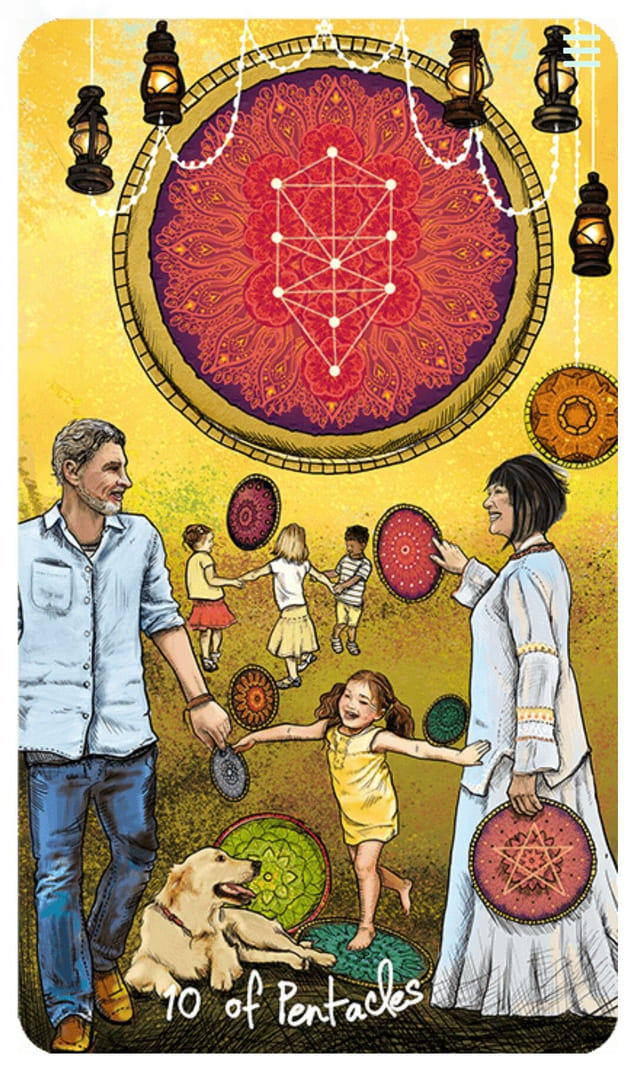 Ten of Pentacles — Light Seer's Tarot