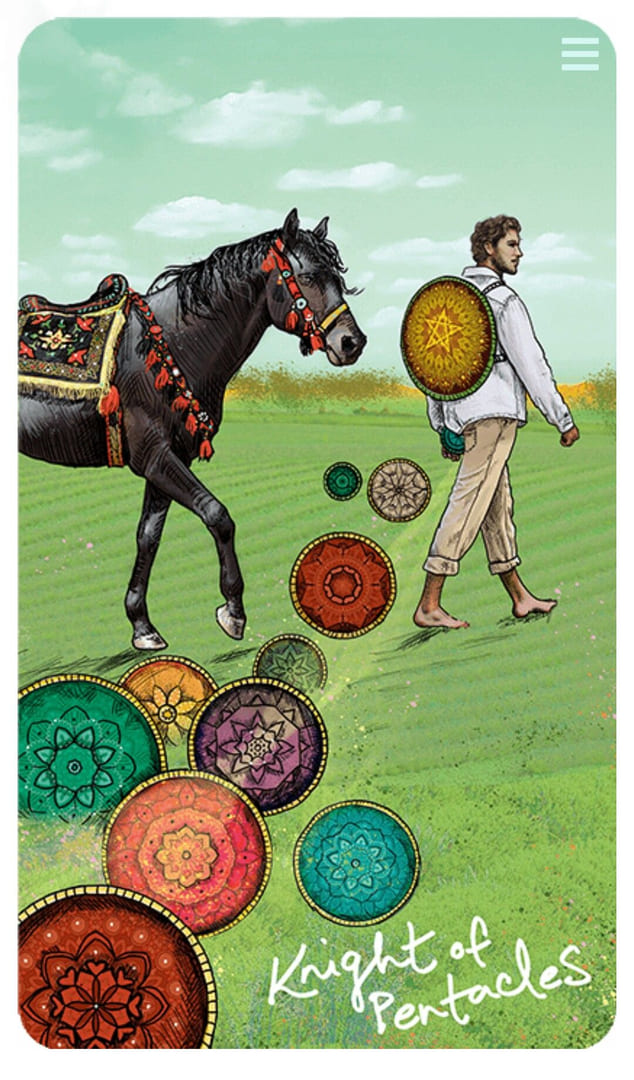 Knight of Pentacles — Light Seer's Tarot