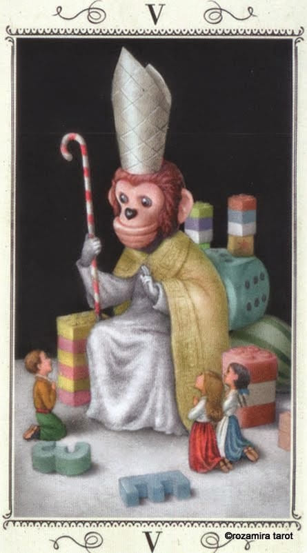 The Hierophant — Nicoletta Ceccoli Tarot Card Meanings