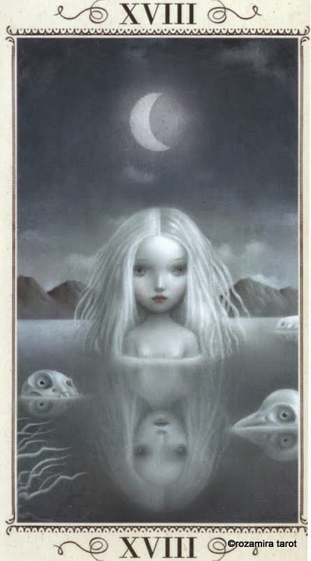 The Moon — Nicoletta Ceccoli Tarot Card Meanings