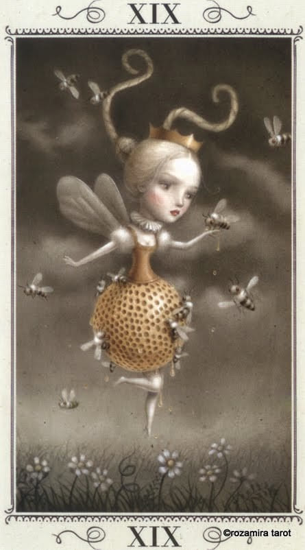 El Sol — Tarot de Nicoletta Ceccoli
