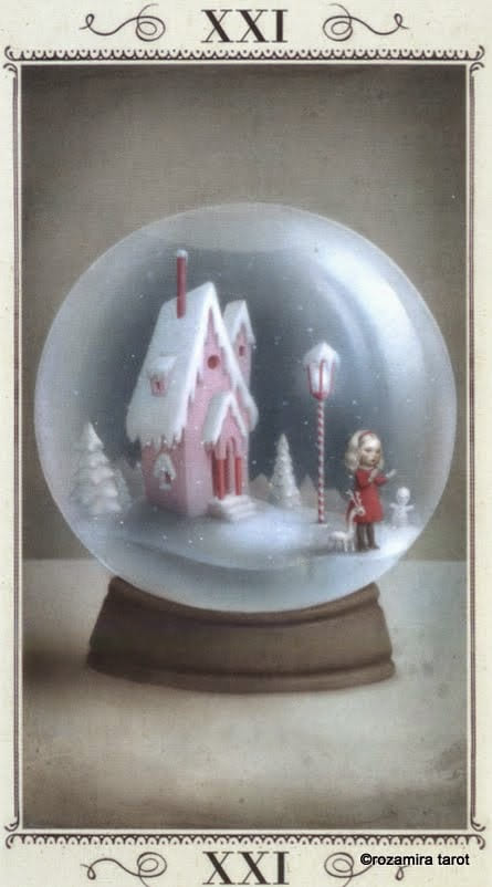 The World — Nicoletta Ceccoli Tarot Card Meanings