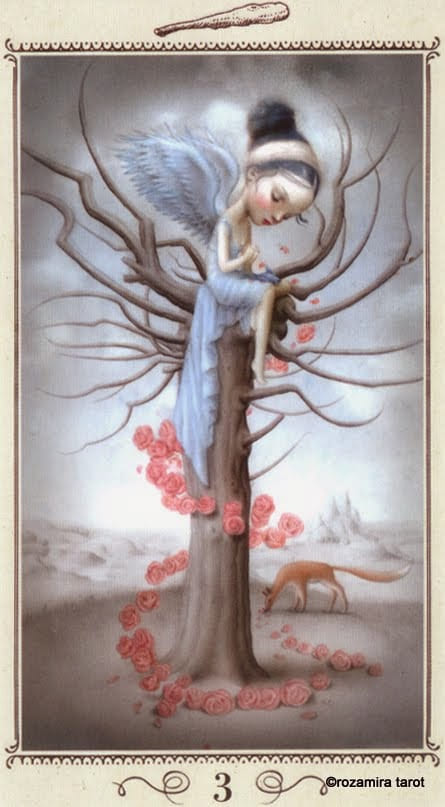 Three of Wands — Nicoletta Ceccoli Tarot Card Meanings