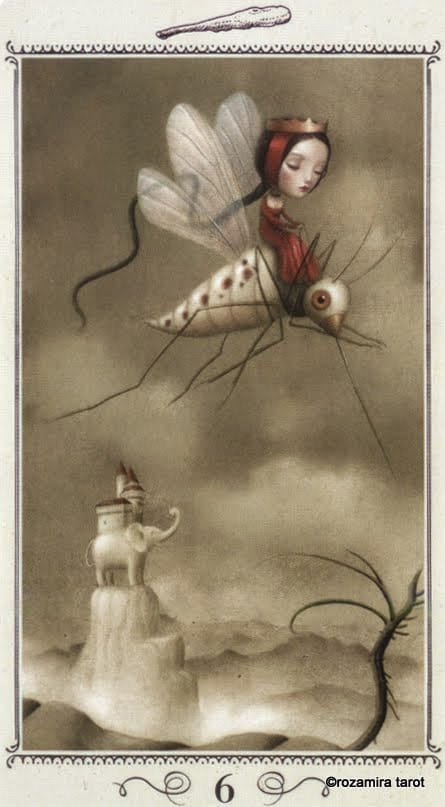Six of Wands — Nicoletta Ceccoli Tarot Card Meanings