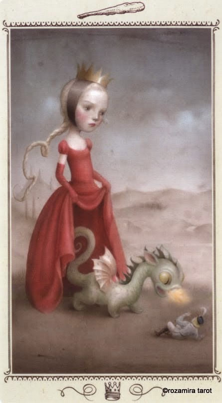 King of Wands — Nicoletta Ceccoli Tarot Card Meanings