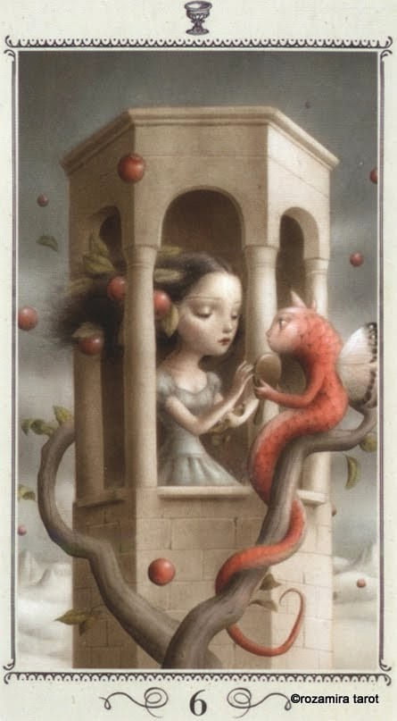 Six of Cups — Nicoletta Ceccoli Tarot Card Meanings