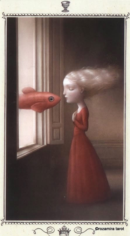 Queen of Cups — Nicoletta Ceccoli Tarot Card Meanings