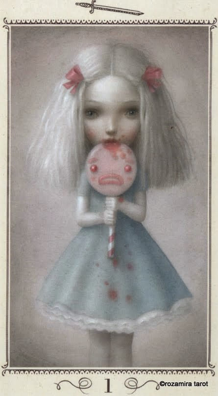 Ace of Swords — Nicoletta Ceccoli Tarot Card Meanings