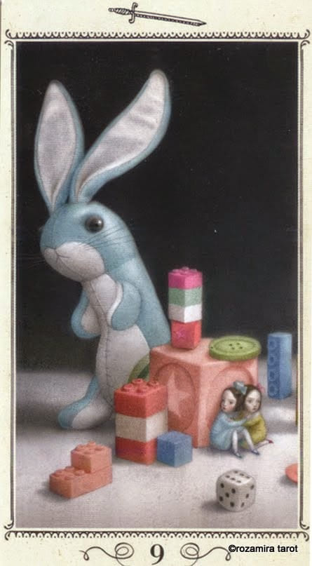 Nine of Swords — Nicoletta Ceccoli Tarot Card Meanings