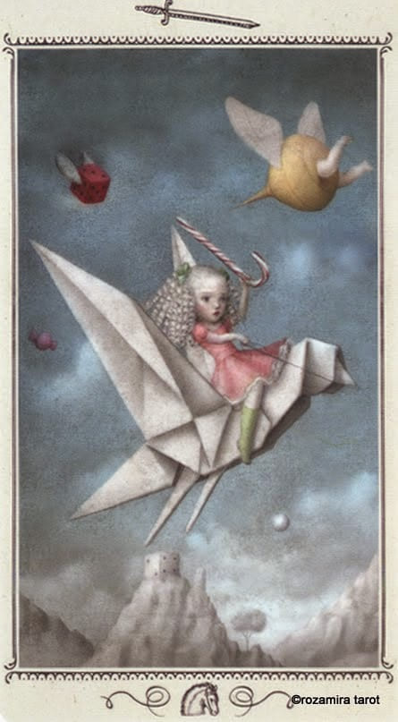 Knight of Swords — Nicoletta Ceccoli Tarot Card Meanings
