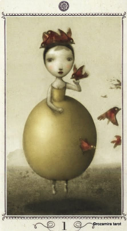 Ace of Pentacles — Nicoletta Ceccoli Tarot Card Meanings