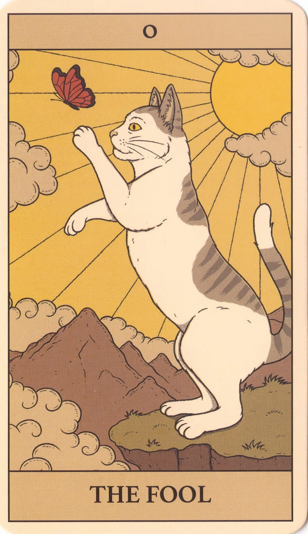 The Fool — Cats Rule the Earth Tarot