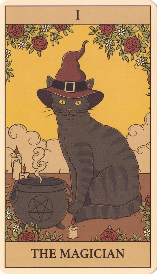 The Magician — Cats Rule the Earth Tarot