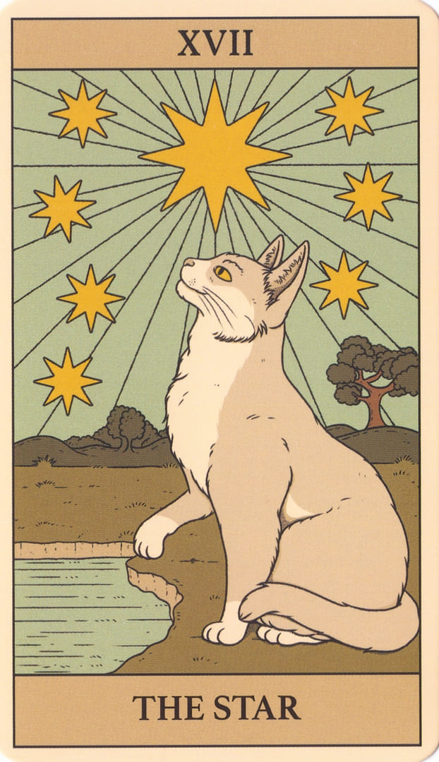 The Star — Cats Rule the Earth Tarot