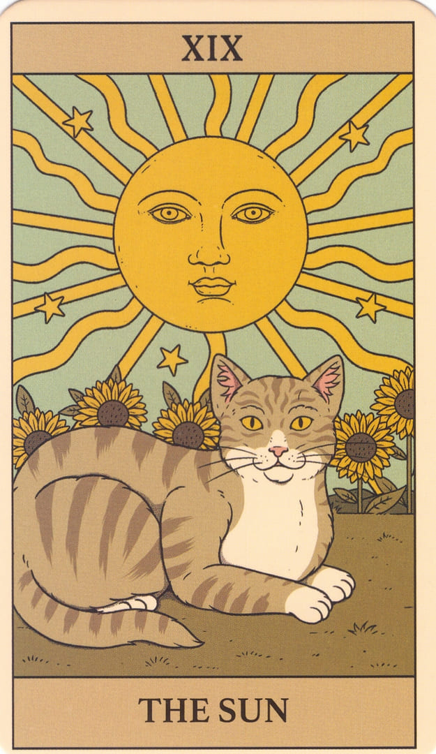 The Sun — Cats Rule the Earth Tarot