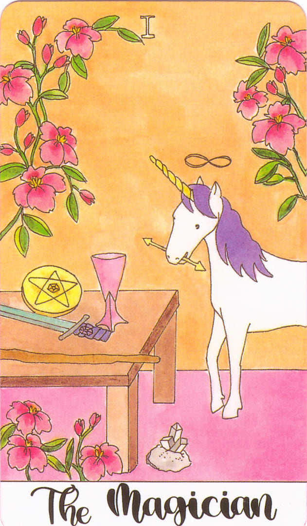 The Magician — Crystal Unicorn Tarot