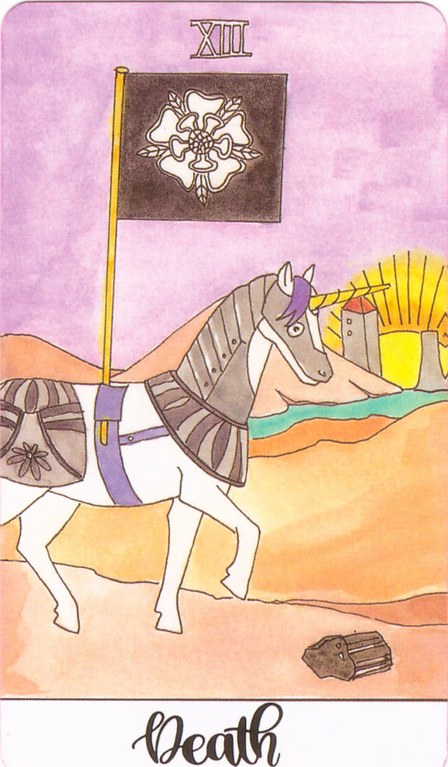 Death — Crystal Unicorn Tarot