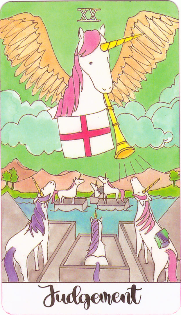 Judgement — Crystal Unicorn Tarot