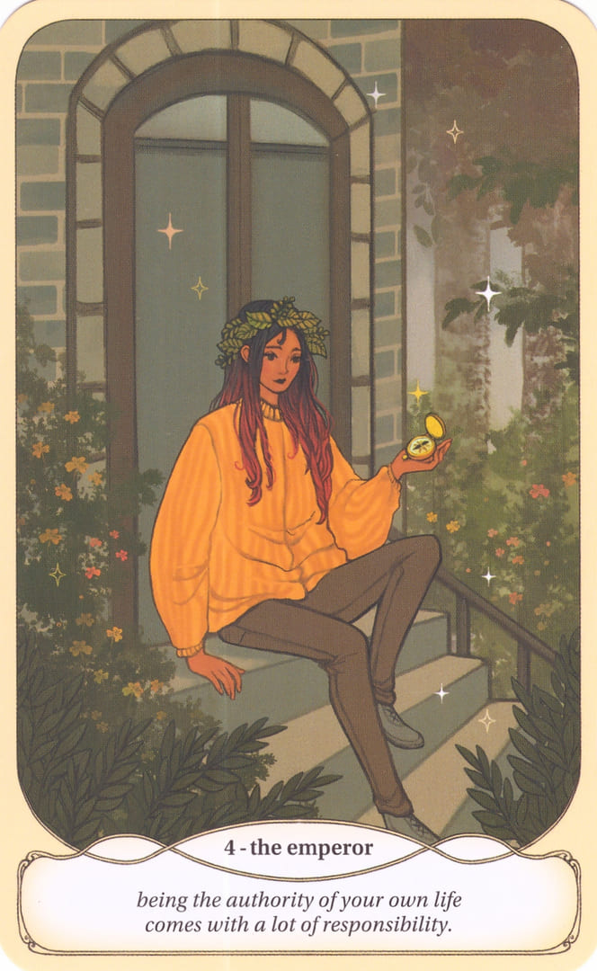 The Emperor — Cozy Witch Tarot