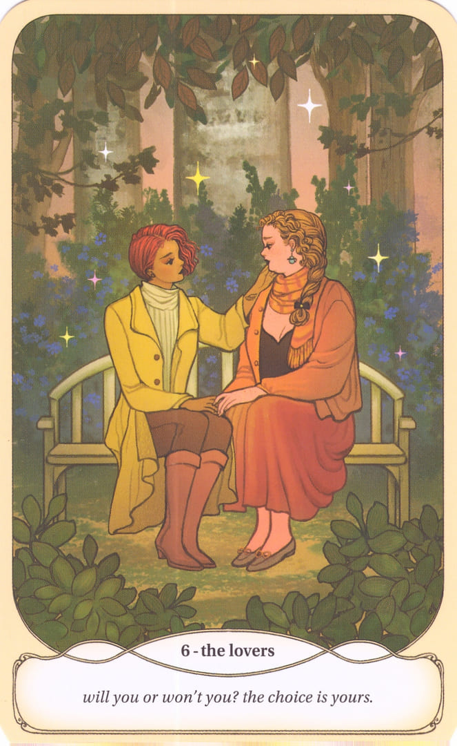 The Lovers — Cozy Witch Tarot