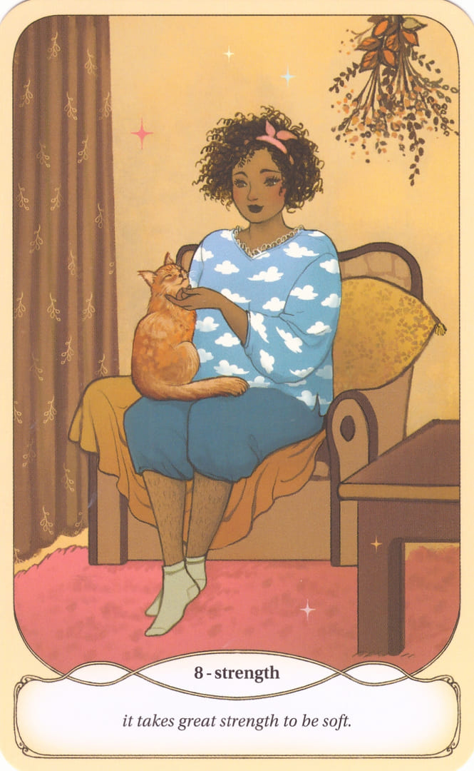 Strength — Cozy Witch Tarot