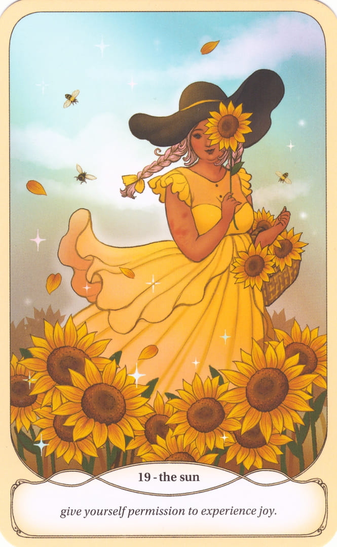 The Sun — Cozy Witch Tarot