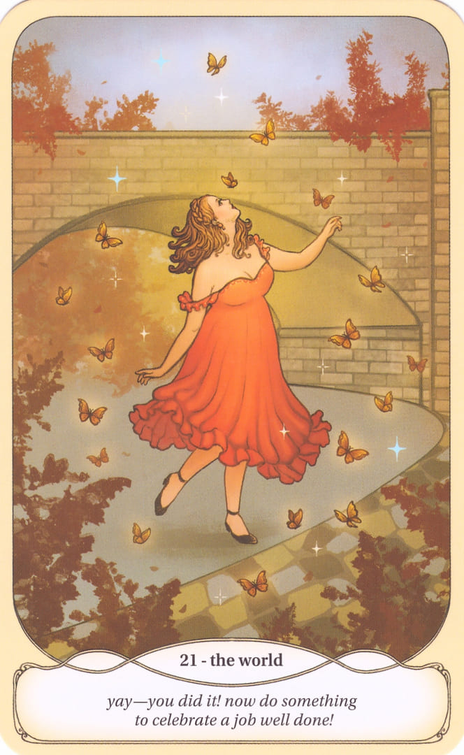 The World — Cozy Witch Tarot