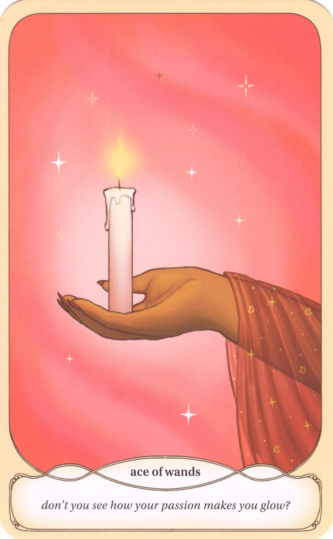 Ace of Wands — Cozy Witch Tarot
