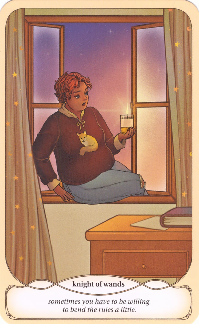 Knight of Wands — Cozy Witch Tarot