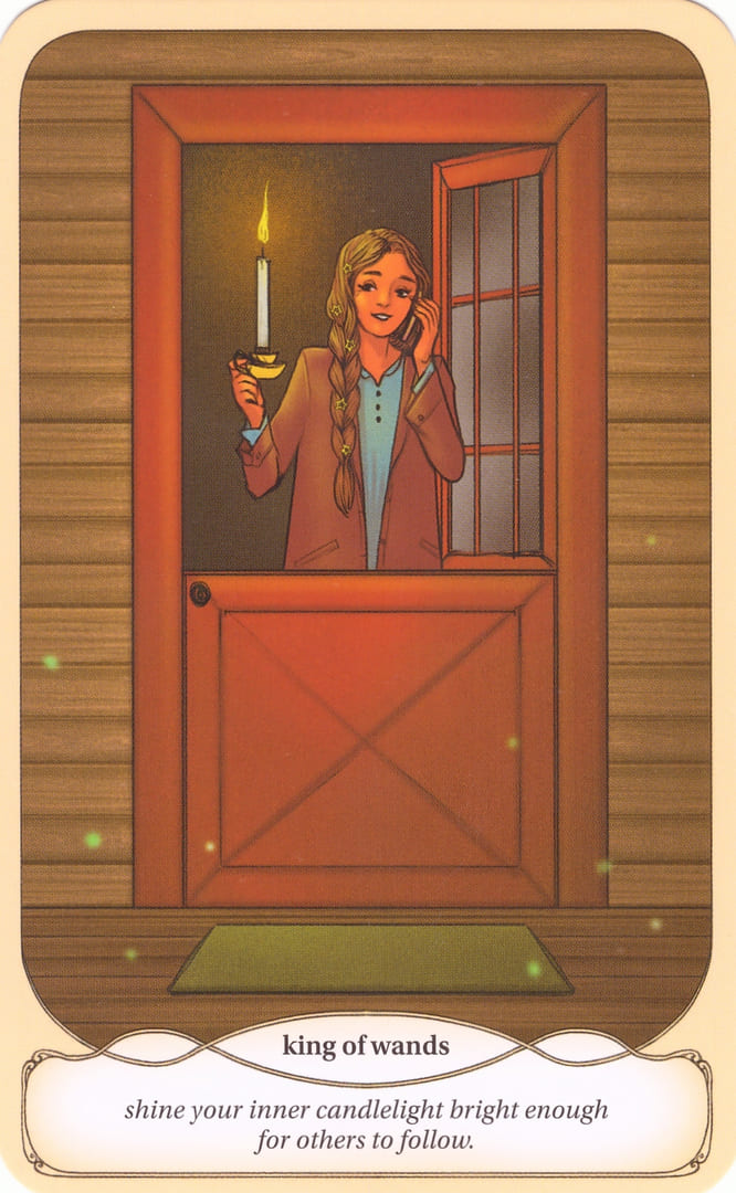 King of Wands — Cozy Witch Tarot