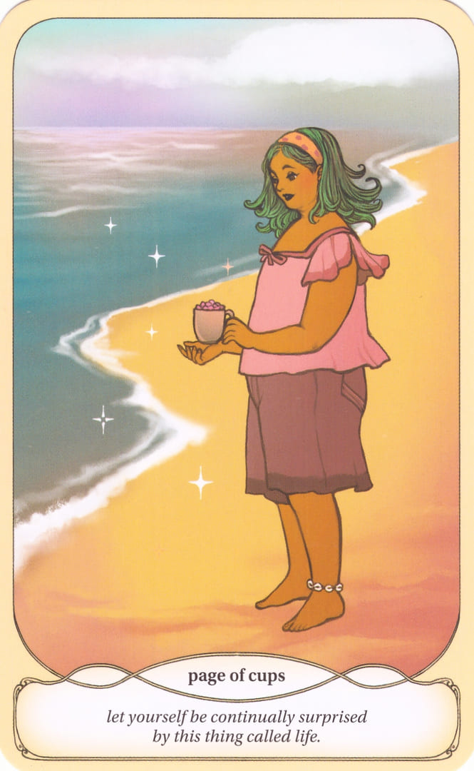 Page of Cups — Cozy Witch Tarot