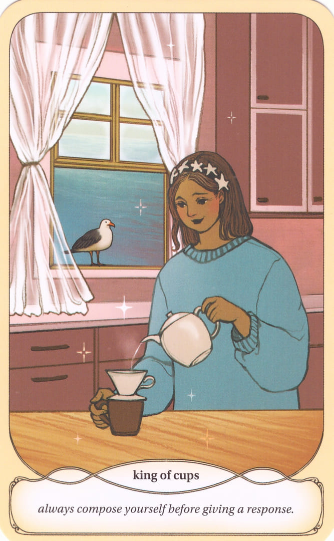 King of Cups — Cozy Witch Tarot