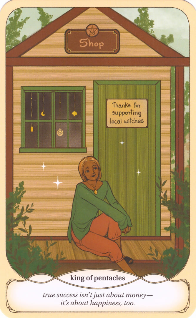 King of Pentacles — Cozy Witch Tarot