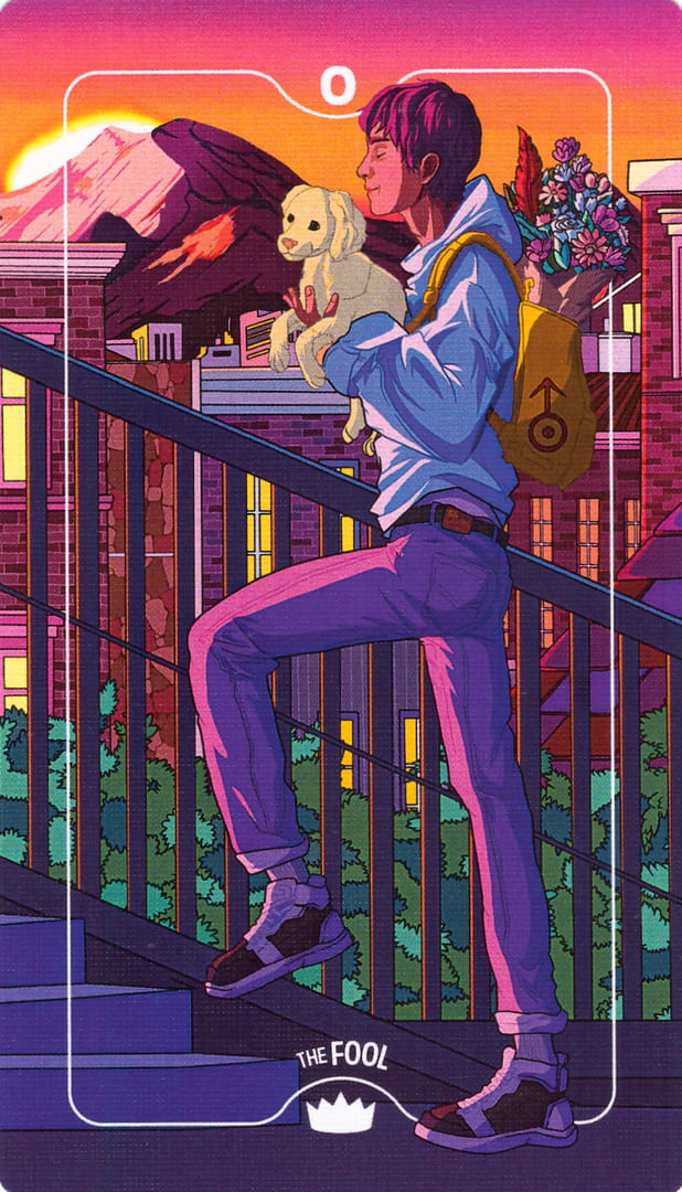 The Fool — Deck of Luminaries Tarot