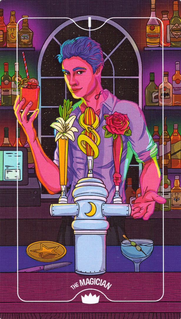 The Magician — Deck of Luminaries Tarot