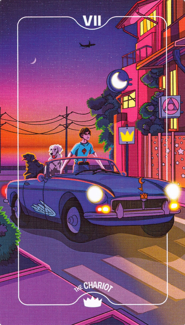 The Chariot — Deck of Luminaries Tarot