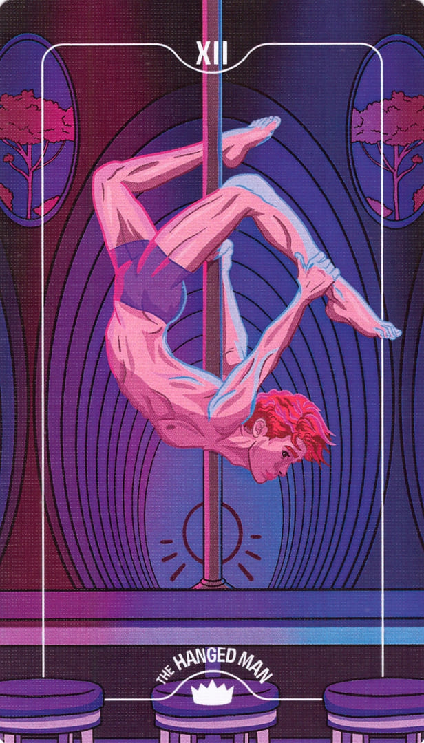 The Hanged Man — Deck of Luminaries Tarot