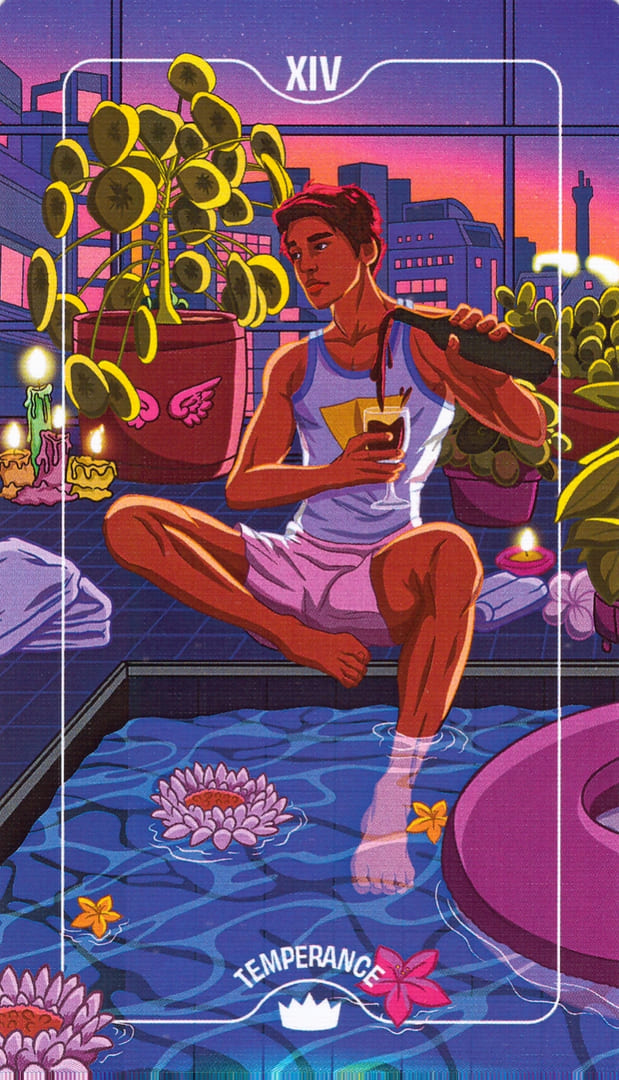 Temperance — Deck of Luminaries Tarot