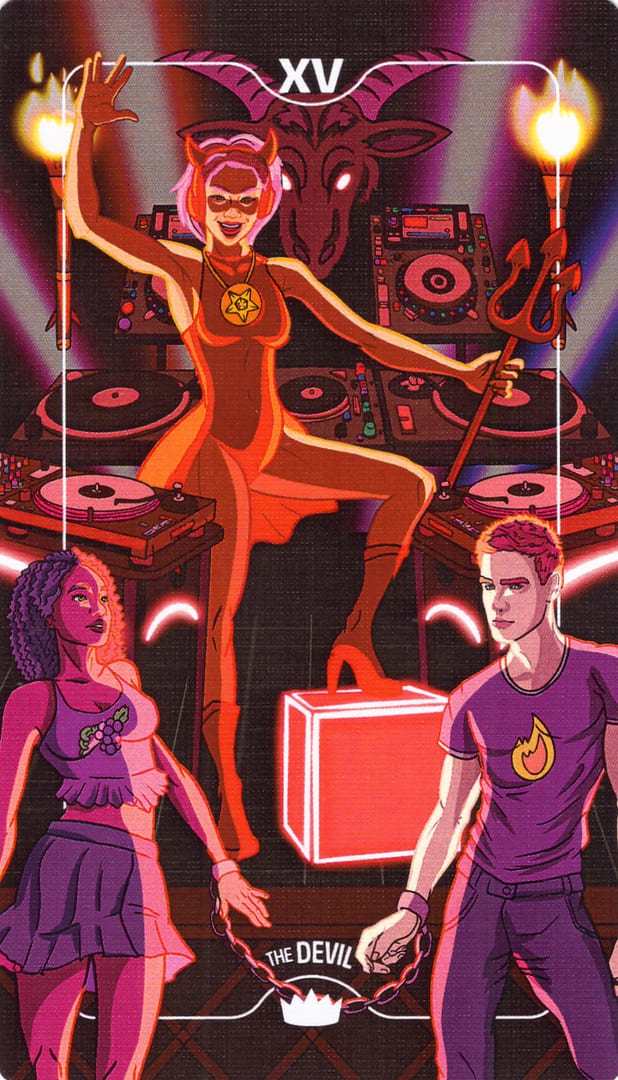 The Devil — Deck of Luminaries Tarot