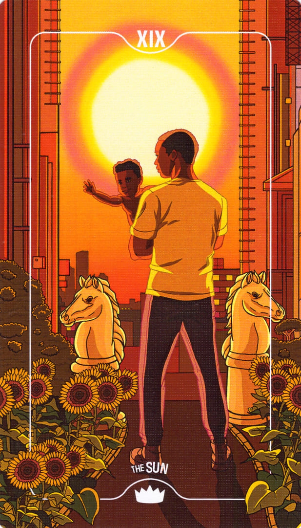 The Sun — Deck of Luminaries Tarot