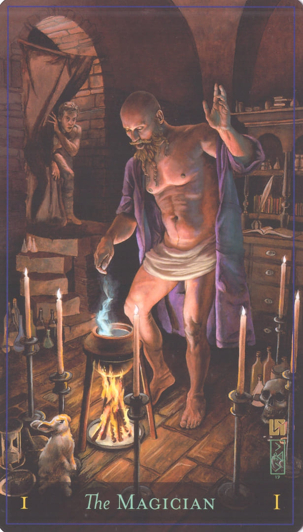 El Mago — Tarot del Masculino Divino