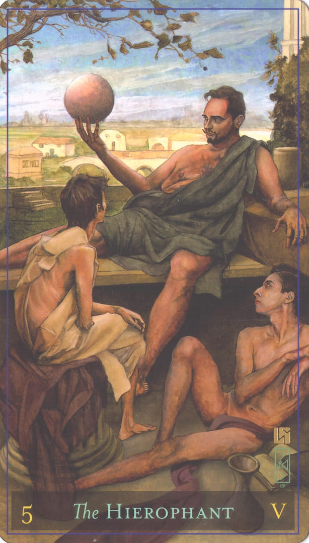 The Hierophant — Divine Masculine Tarot