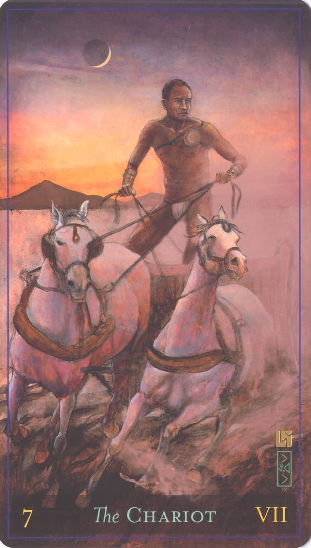El Carro — Tarot del Masculino Divino