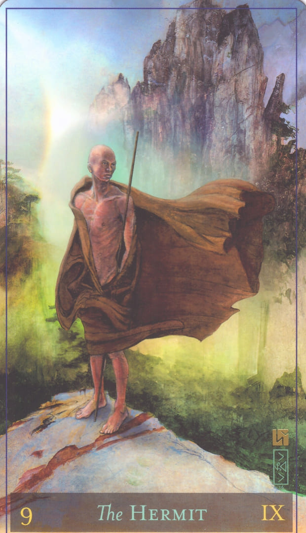 The Hermit — Divine Masculine Tarot